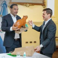 EL POLO IT CORRIENTES SE REUNIÓ CON EL GOBERNADOR GUSTAVO VALDES