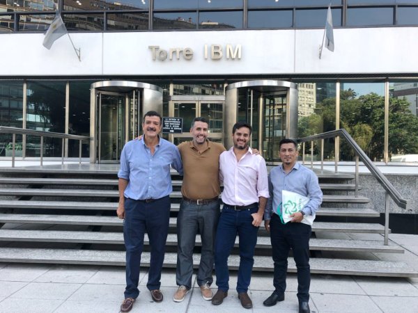 POLO IT CORRIENTES SE REÚNE CON EL BID, IBM Y VISITA ARSAT