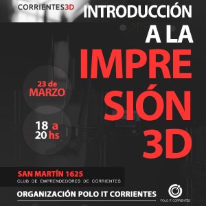 CHARLA INTRODUCCIÓN A LA IMPRESIÓN 3D